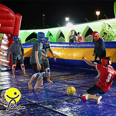 فوتبال صابونی | Soap football